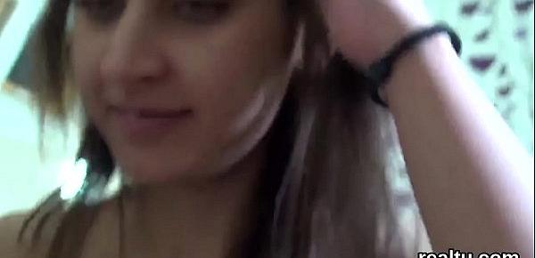  Stunning czech sweetie gets tempted in the shopping centre and drilled in pov